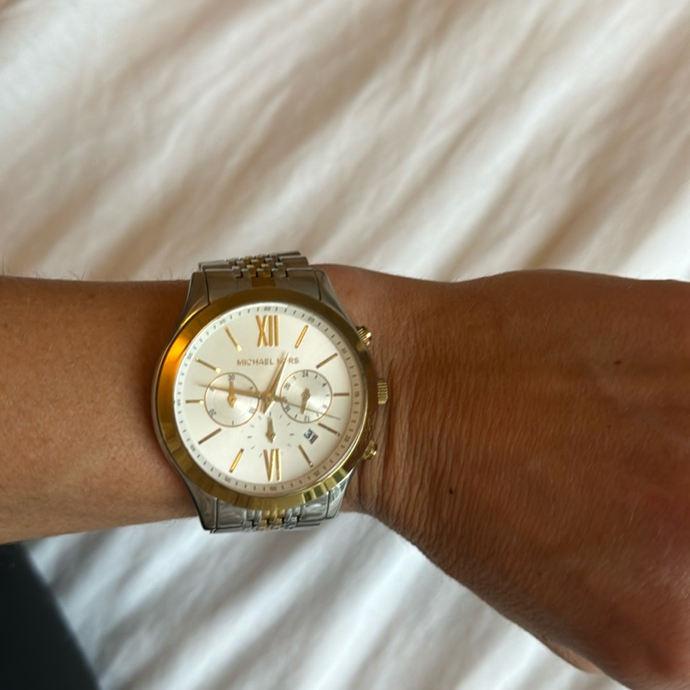 Michael Kors two tone watch
